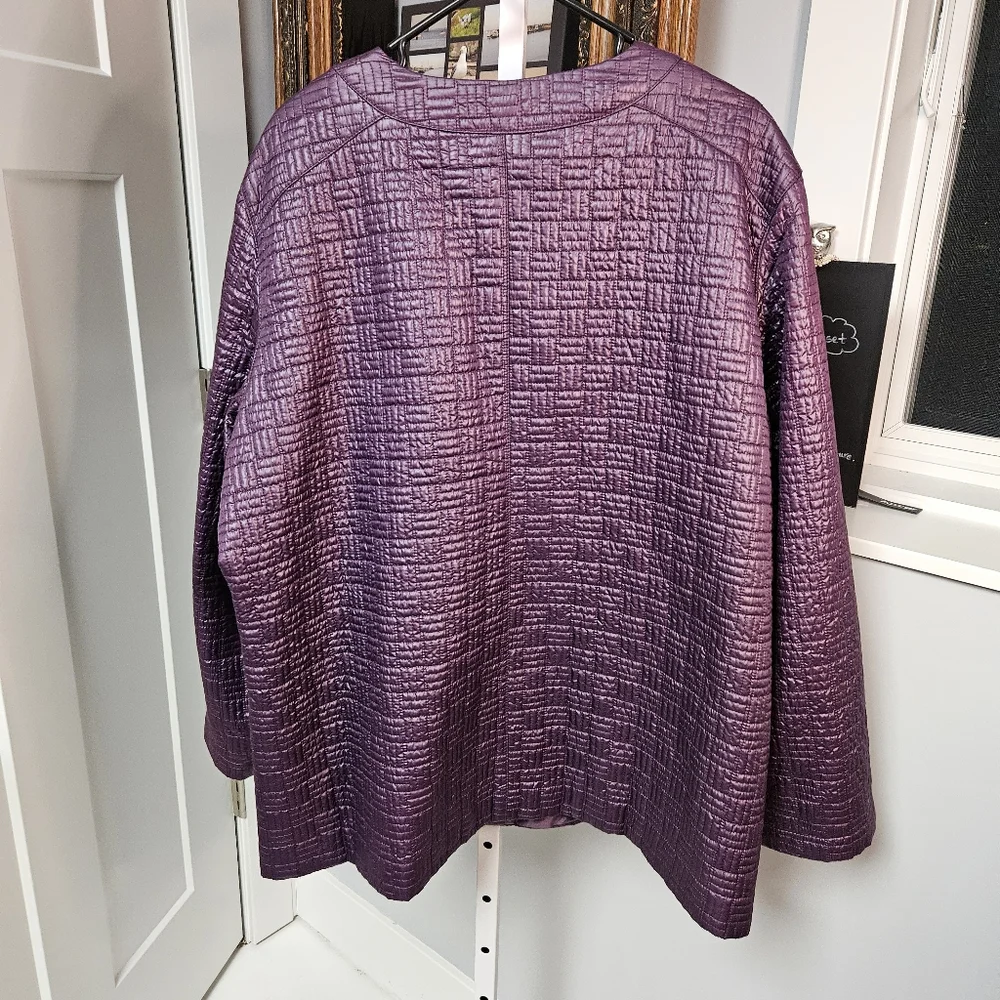 Sag Harbor 3x full zip quilted jacket - Picture 3 of 3